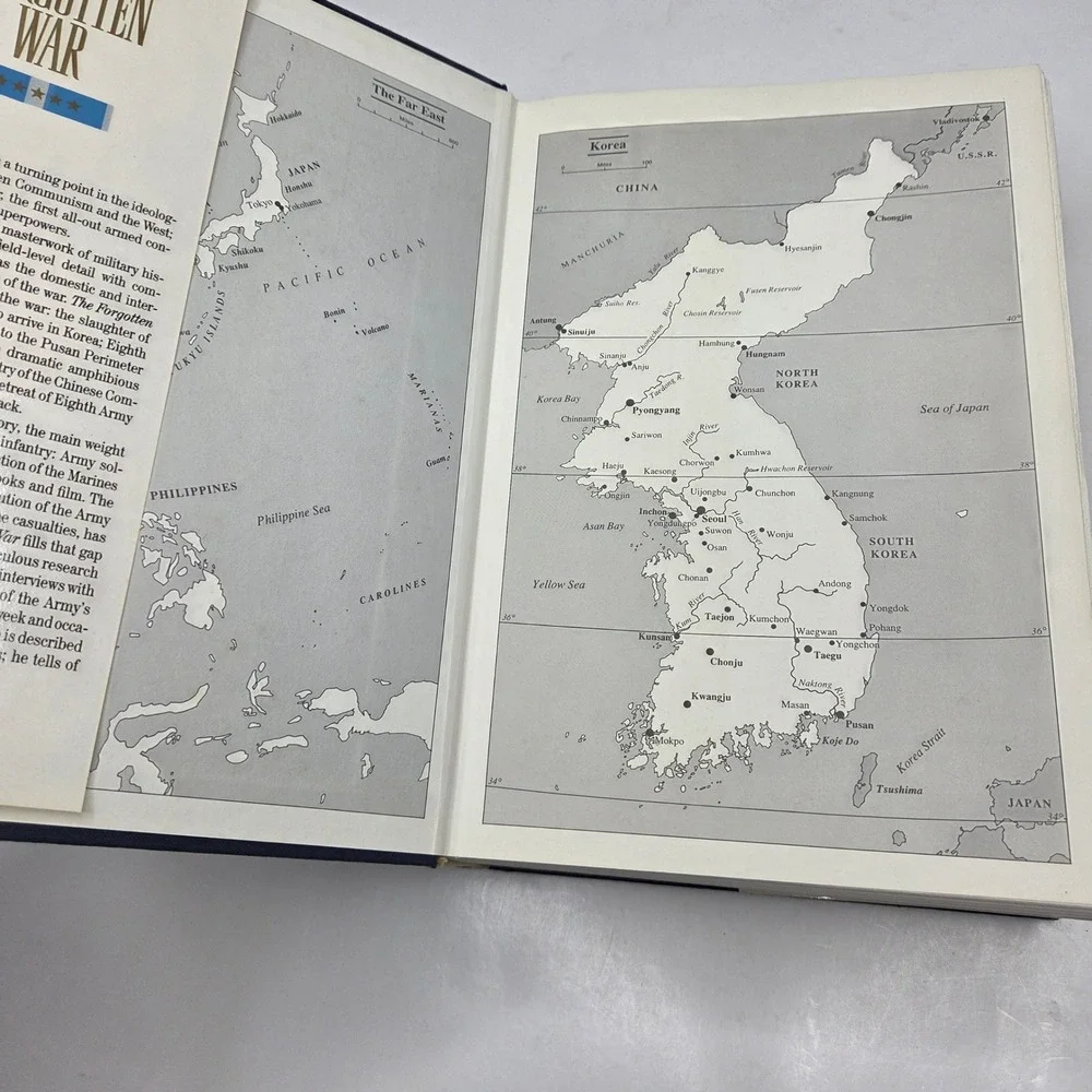 Clay Blair The Forgotten War America in Korea 1950-1953 1st Ed Hardcover Blue